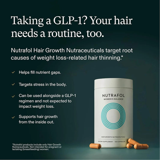 NUTRAFOL Hair Loss Thinning 120 Capsules Food Supplement