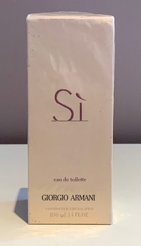 Giorgio Armani Si 100ml EDT Eau De Toilette Perfume Spray. Brand New, Sealed Box