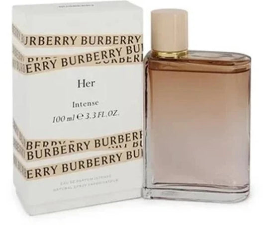 Burberry Her Intense Eau De Parfum Spray 3.3oz/100ml for Women Fragrance Scent