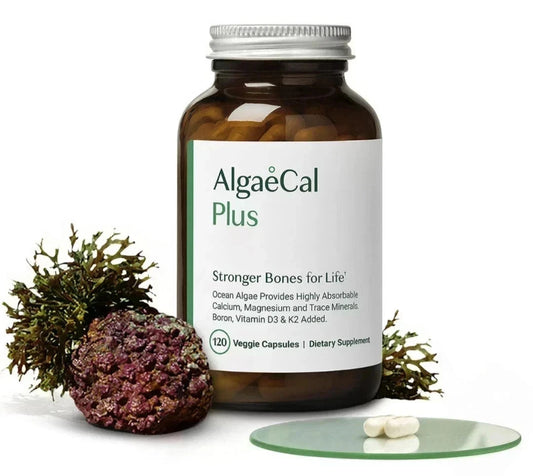 AlgaeCal Plus Stronger Bones Veggie Capsules 120 Count