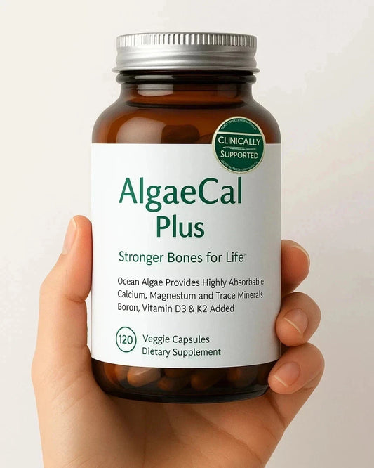AlgaeCal Plus Stronger Bones Veggie Capsules 120 Count