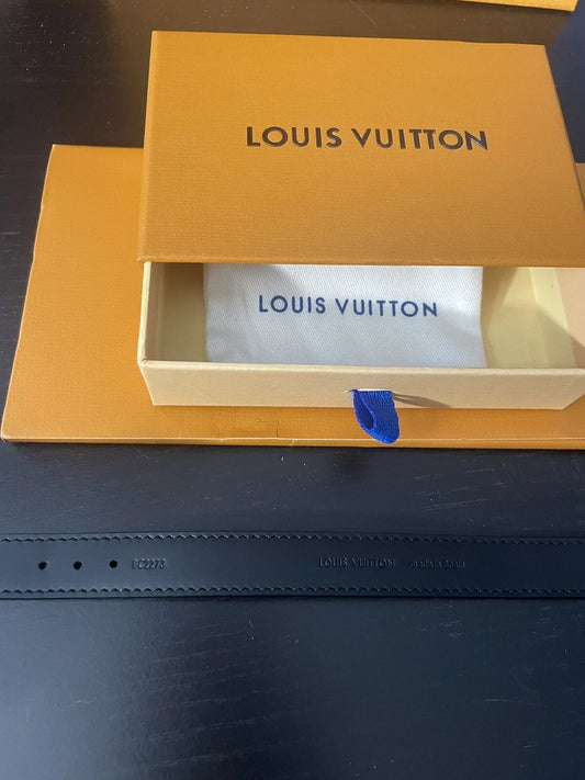 Louis Vuitton LV Slim Bracelet Monogram Eclipse Black