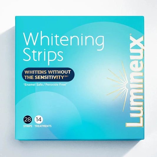 Lumineux Teeth Whitening Strips 28 Ct | Natural | Enamel Safe | Free Shipping
