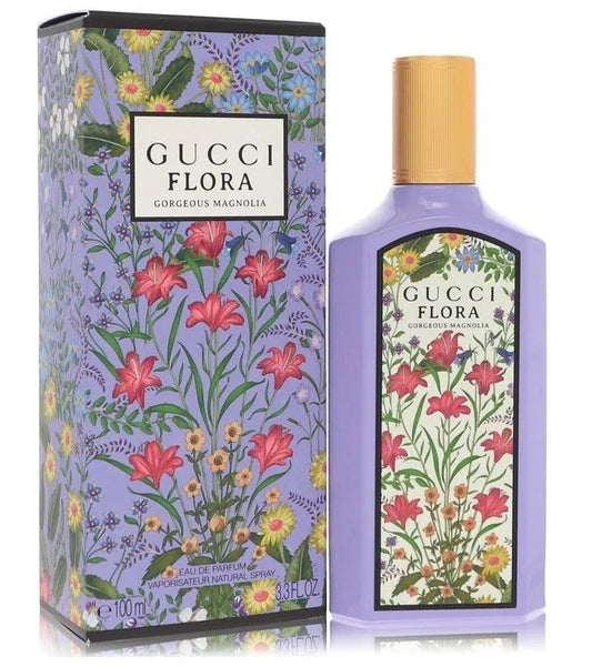 Gucci Flora Gorgeous Magnolia Perfume 3.3oz Eau De Parfum Spray MSRP $181 NIB