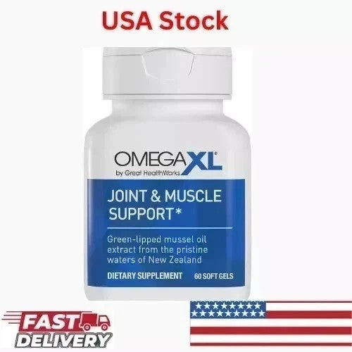 Omega XL Natural Joint & Muscle Support 60ct Softgels
