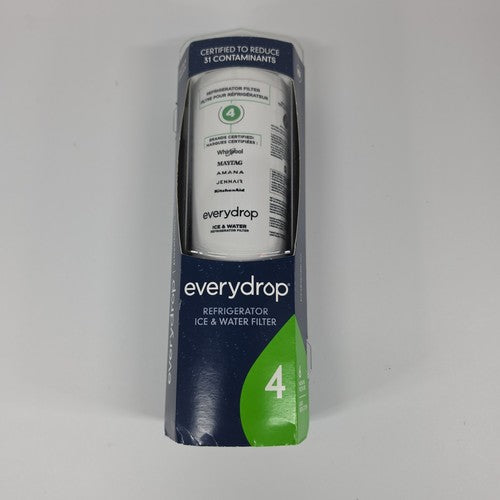 NEW-Everydrop by Whirlpool Ice and Water Refrigerator Filter 4, EDR4RXD1-Single